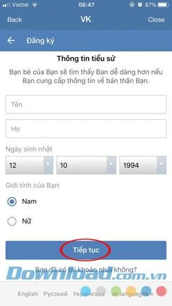 دستورالعمل ایجاد یک حساب کاربری Garena Free Fire