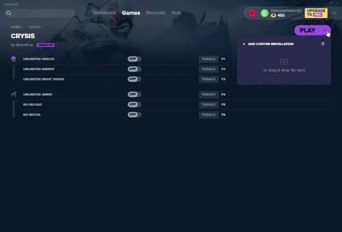 چگونه با خیال راحت با WeMod بازی ها را تقلب کنیم
