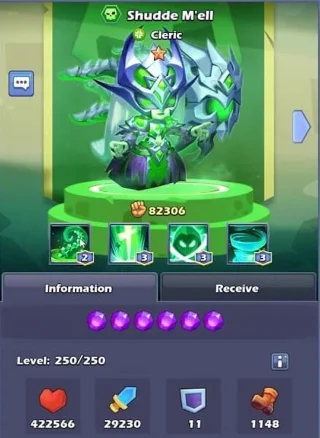قوی ترین ژنرال ها در Taptap Heroes
