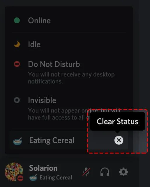 نحوه ایجاد و ویرایش وضعیت در Discord