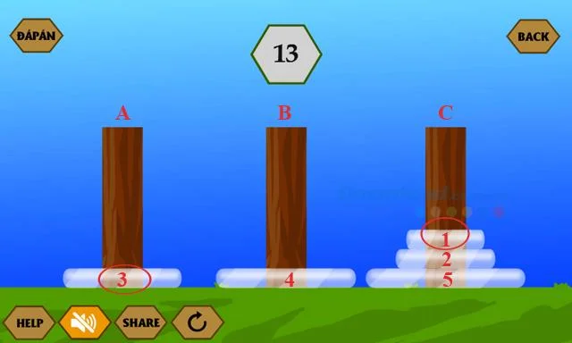 Answers to the latest game IQ River Crossing