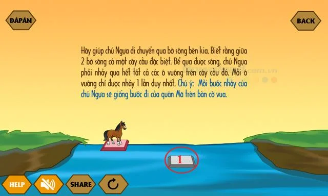 Answers to the latest game IQ River Crossing
