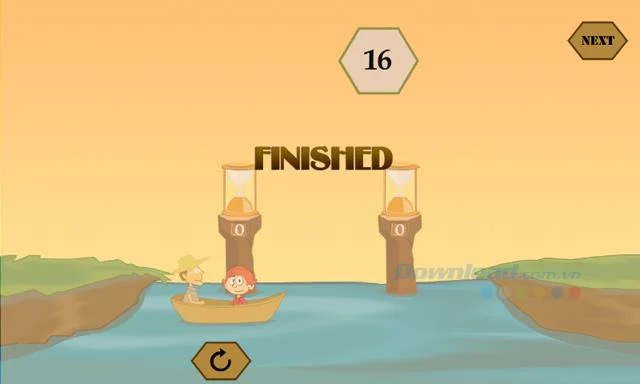 Answers to the latest game IQ River Crossing