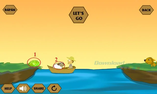 Respuestas al último juego IQ River Crossing