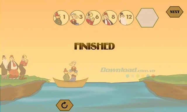 Respuestas al último juego IQ River Crossing