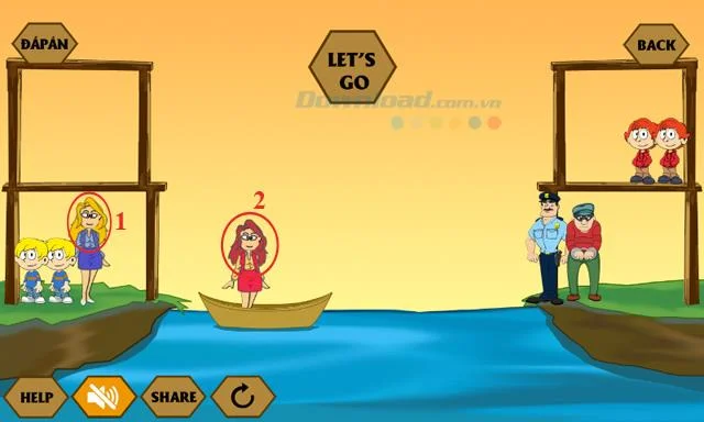 Respuestas al último juego IQ River Crossing