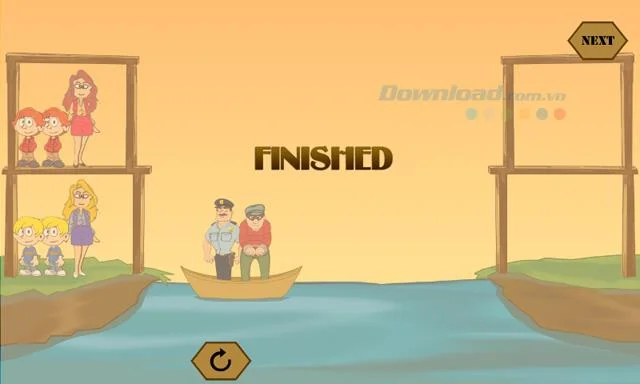 Respuestas al último juego IQ River Crossing