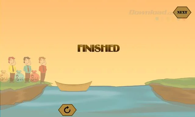 Respuestas al último juego IQ River Crossing