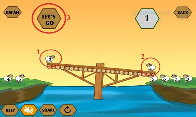 Respuestas al último juego IQ River Crossing