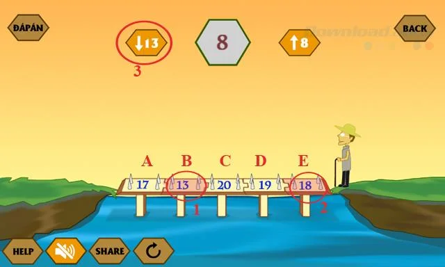 Respuestas al último juego IQ River Crossing