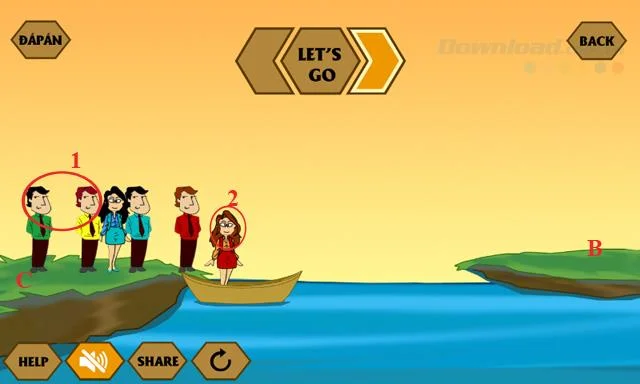 Respuestas al último juego IQ River Crossing