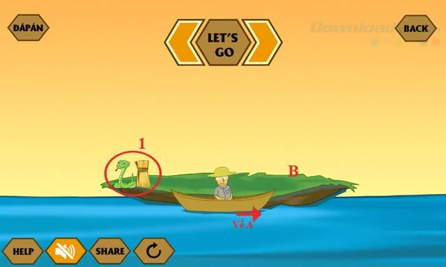 Respuestas al último juego IQ River Crossing