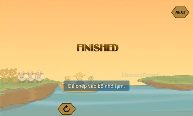 Respuestas al último juego IQ River Crossing