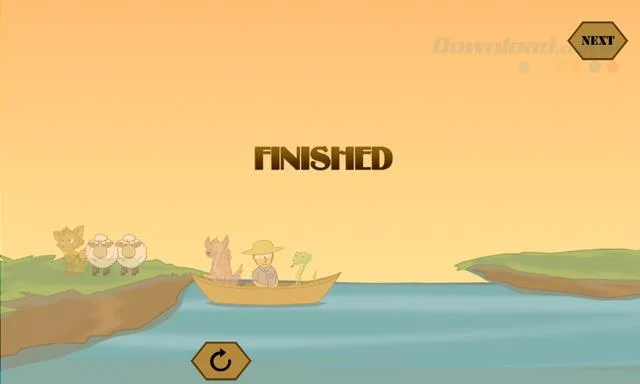 Respuestas al último juego IQ River Crossing