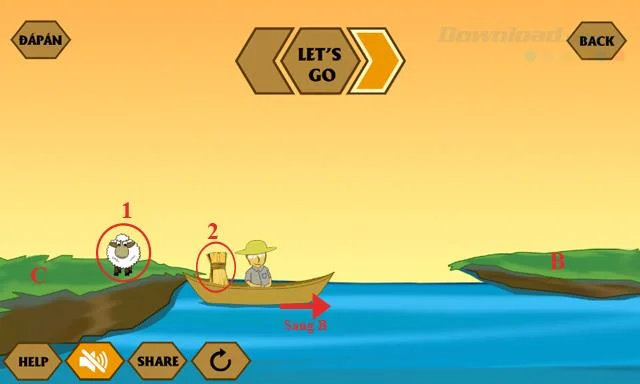 Respuestas al último juego IQ River Crossing