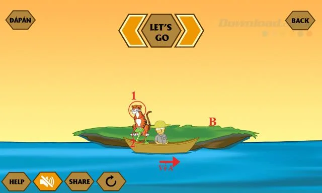 Respuestas al último juego IQ River Crossing