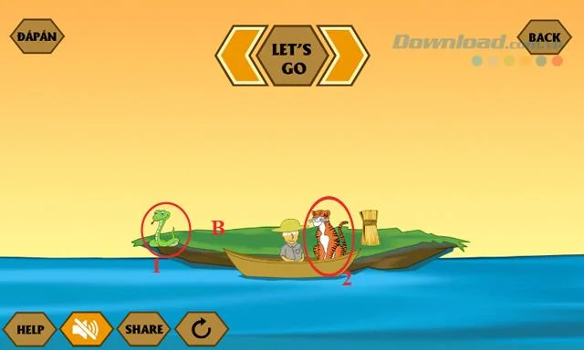Respuestas al último juego IQ River Crossing