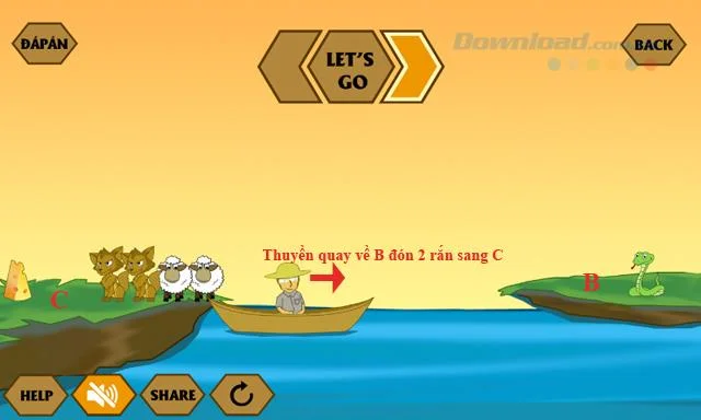 Respuestas al último juego IQ River Crossing