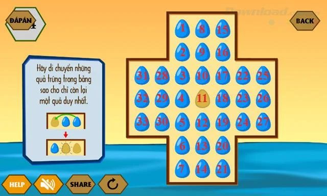 إجابات لأحدث لعبة IQ River Crossing