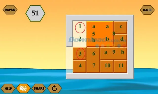 إجابات لأحدث لعبة IQ River Crossing