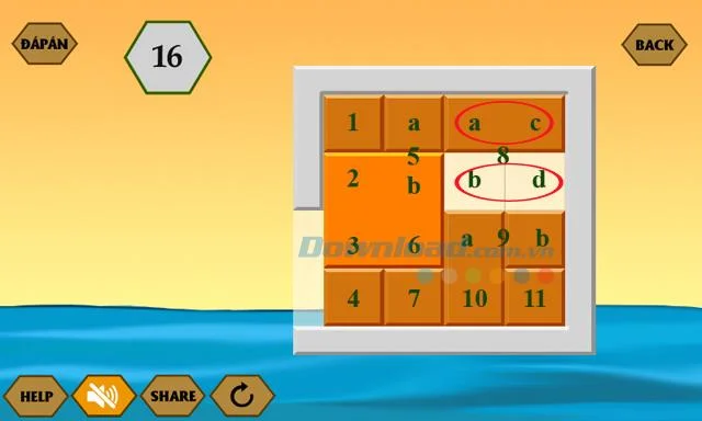 إجابات لأحدث لعبة IQ River Crossing