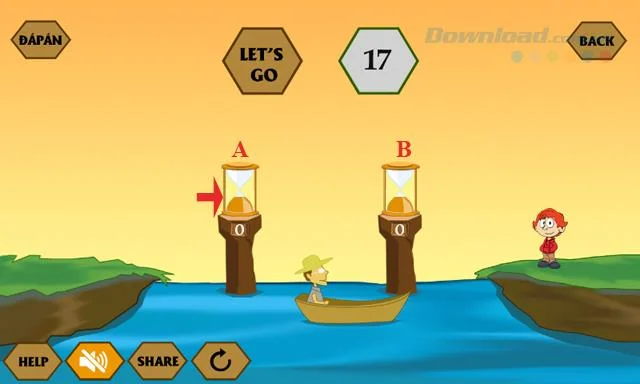Jawapan kepada permainan terkini IQ River Crossing