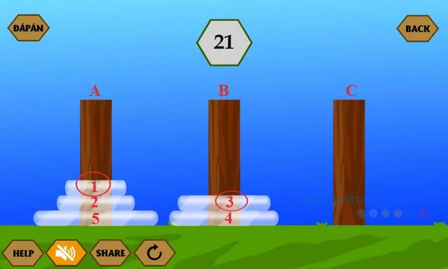 En son oyuna verilen cevaplar IQ River Crossing