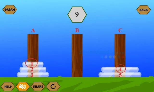 En son oyuna verilen cevaplar IQ River Crossing