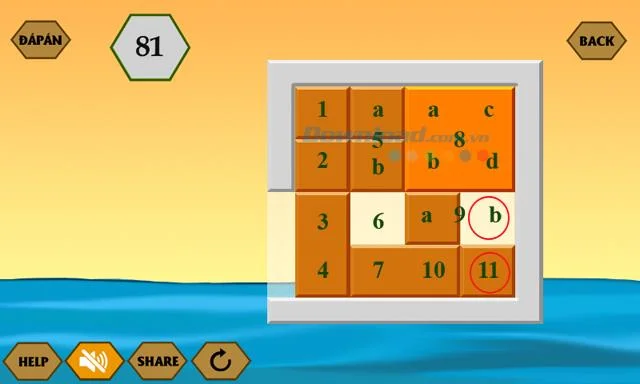 En son oyuna verilen cevaplar IQ River Crossing
