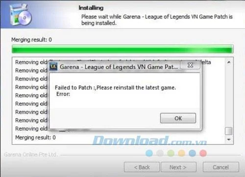 خلاصه خطاها هنگام بازی League of Legends و نحوه رفع آنها