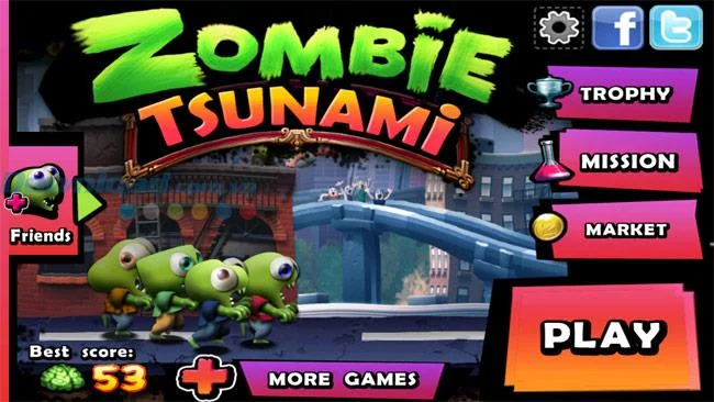 دستور العمل های تسخیر بازی Zombie Tsunami