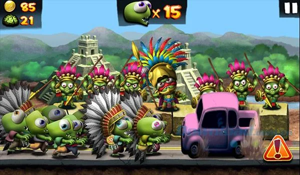 دستور العمل های تسخیر بازی Zombie Tsunami