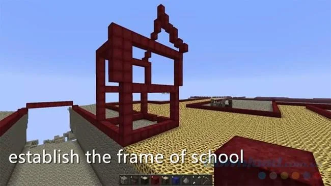 نحوه ایجاد مدرسه و کلاس در بازی Minecraft