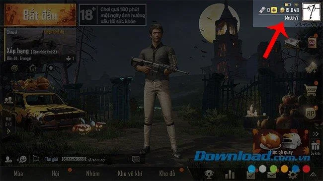 سریع حساب بین المللی PUBG Mobile خود را به PUBG Mobile VN منتقل کنید تا قبل از 31 دسامبر بازنشانی نشود