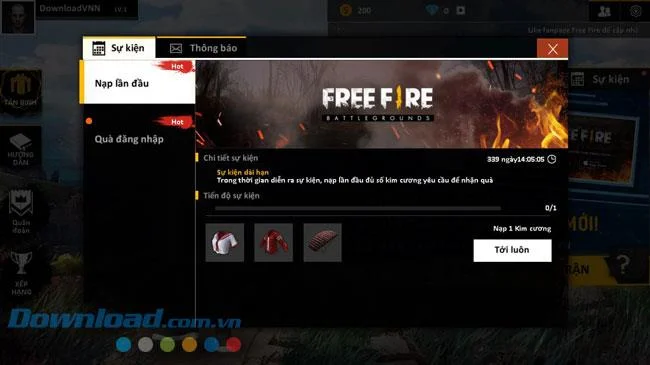 Instrucciones para jugar a Garena Free Fire en dispositivos móviles