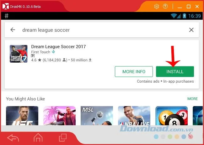 نحوه نصب و بازی Dream League Soccer روی رایانه خود