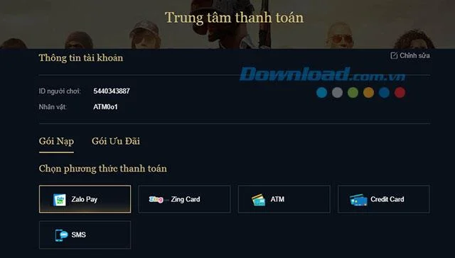 دستورالعمل بارگیری کارت PUBG Mobile VN