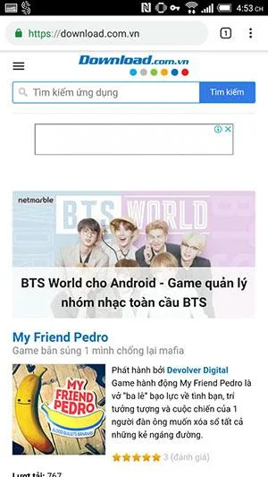 دستورالعمل نصب بازی BTS World بر روی گوشی