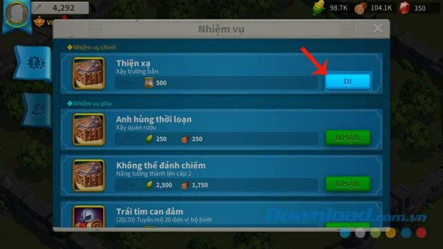 دستورالعمل نصب و پخش Rise of Kingdoms در تلفن خود