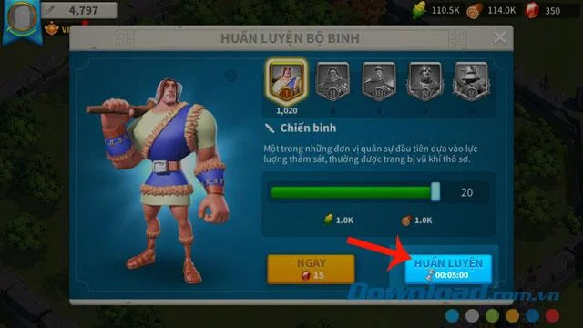 دستورالعمل نصب و پخش Rise of Kingdoms در تلفن خود