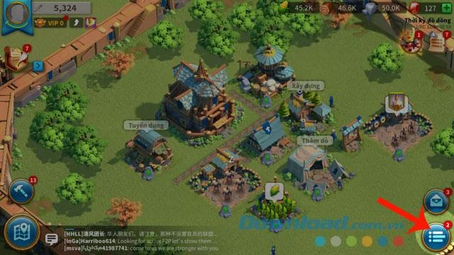 دستورالعمل نصب و پخش Rise of Kingdoms در تلفن خود