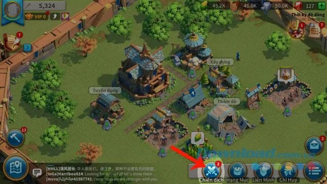 دستورالعمل نصب و پخش Rise of Kingdoms در تلفن خود