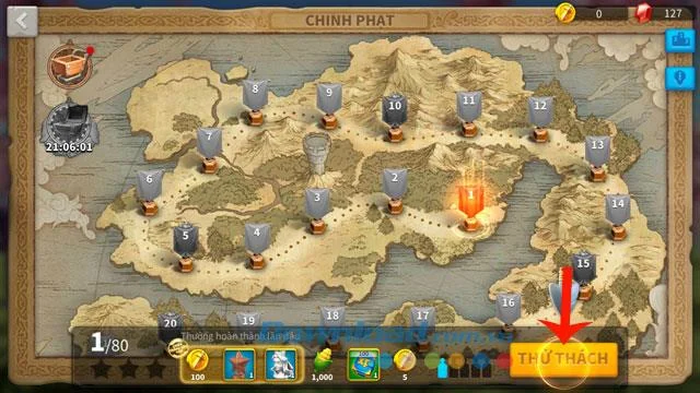 دستورالعمل نصب و پخش Rise of Kingdoms در تلفن خود