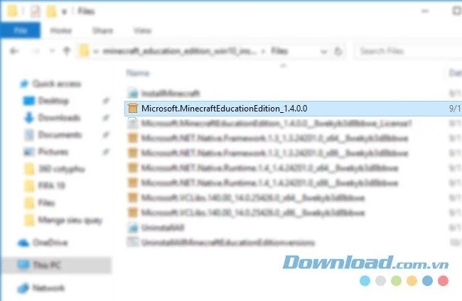 نحوه بارگیری و نصب Minecraft: Education Edition