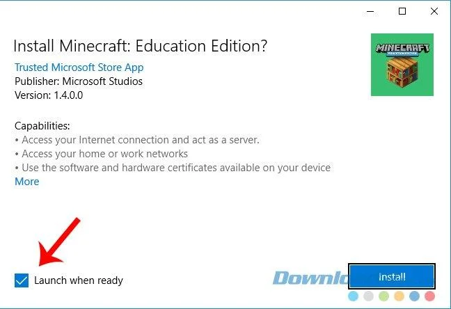 نحوه بارگیری و نصب Minecraft: Education Edition