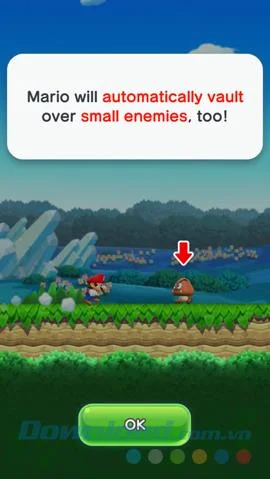 Instructions to play Super Mario Run game on mobile