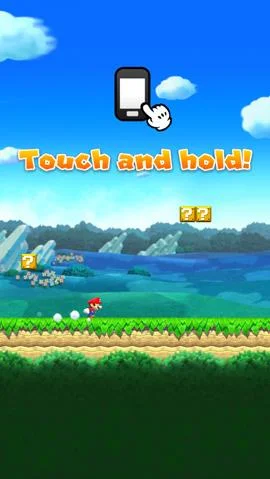 Instructions to play Super Mario Run game on mobile