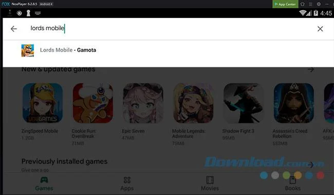 Come installare e giocare a Lords Mobile sul computer