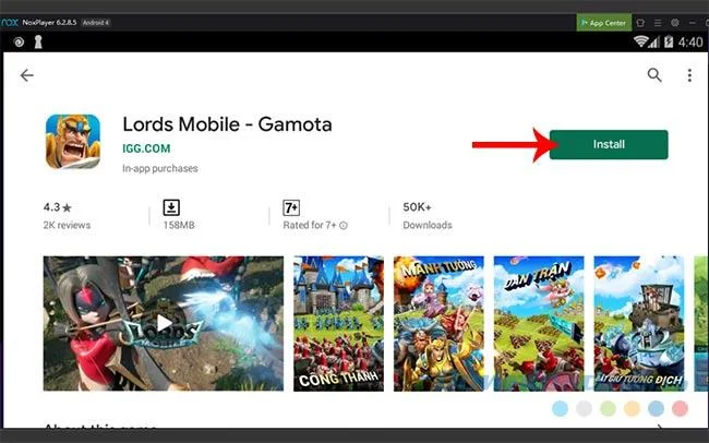 Come installare e giocare a Lords Mobile sul computer