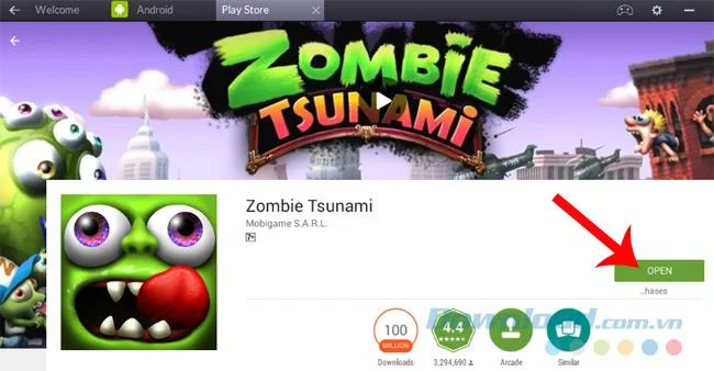 دستورالعمل نصب و اجرای بازی Zombie Tsunami در رایانه